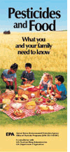 Snapshot of 'Pesticides and Food' Brochure.
