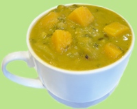 Spit Pea Butternut Squash Soup